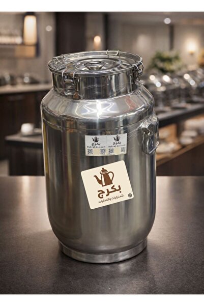 bakraj 40-liter stainless steel milk bucket