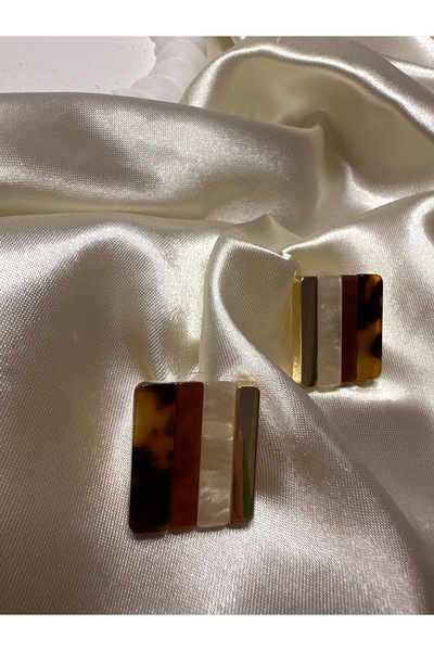 JEWELRY Kahverengi Çizgili Küoe