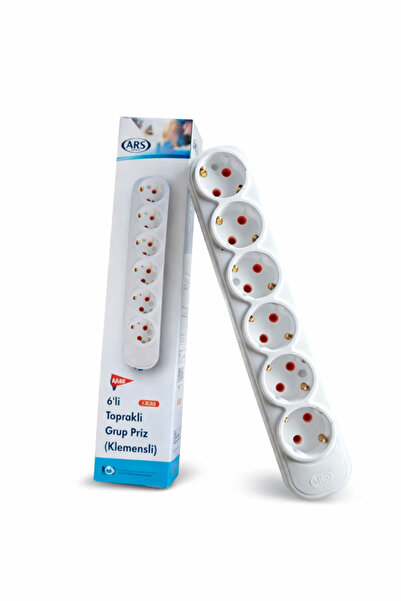 Ars 6’lı Topraklı Grup Priz