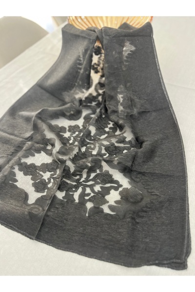 Buketmoda Organze yakma şal