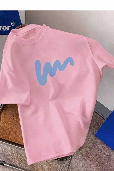 New Shine Pink W Printed Unisex Tshirt