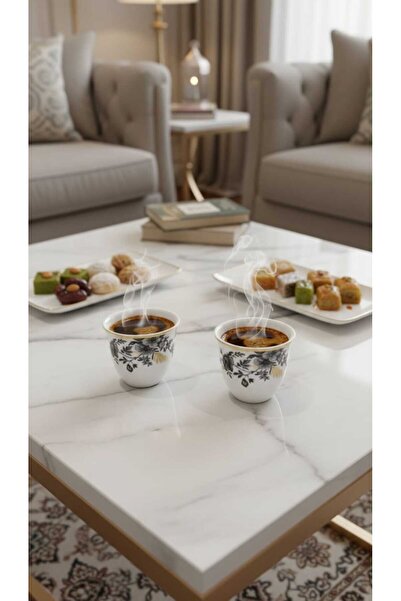 Generic Elegant tea and coffee cup and saucer set, 36 pieces