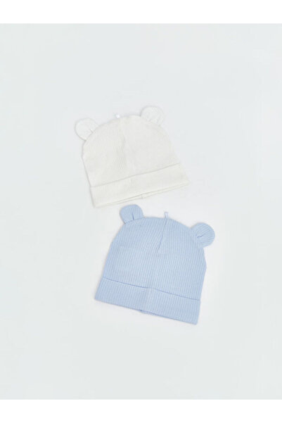 LC Waikiki I Ear Detailed Baby Boy Beanie 2-Pack from Freezen Store
