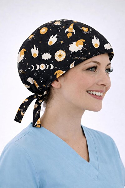 Dr. Mitra Cerrahi Bone Medikal Doktor Hemşire Hastane Bonesi Unisex -Ay Kuzu ...