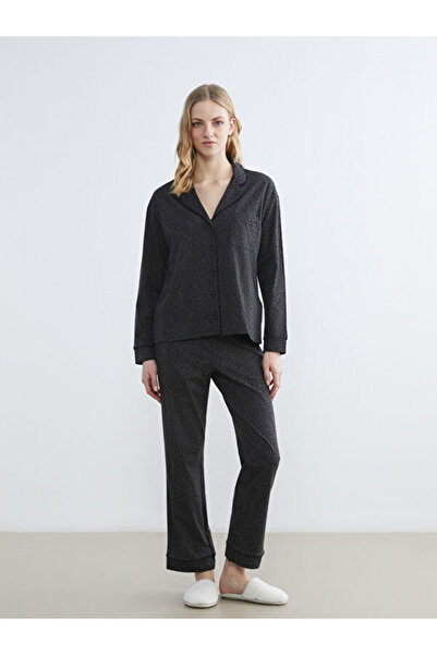 LC Waikiki Sparkling Choices from Shining Store Shirt Roba Leopard Motif Wome...