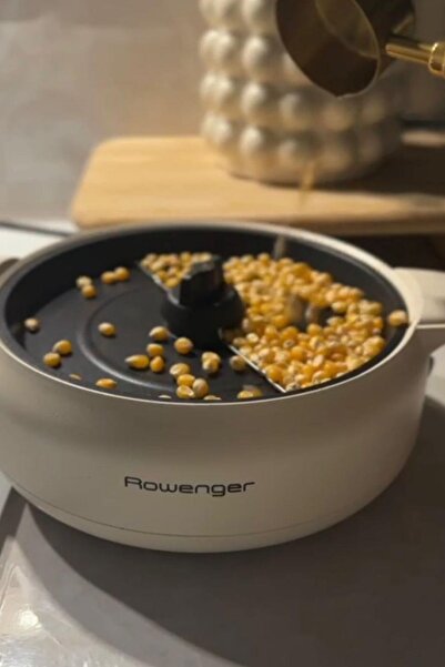 Rowenger ROW-500 Mısır Patlatma Makinesi Yağsız Ve Sağlıklı Popcorn 100gr Kapasite