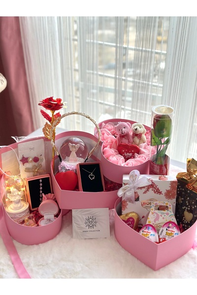 Ahsen Collection Pembe tatlı serisi