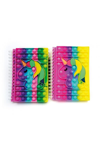 TTT Caiet Pop-It cu design unicorn