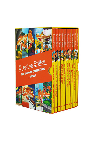 SWEET CHERRY PUBLISHING Geronimo Stilton Colecția de 10 cărți (Seria 5) Set c...