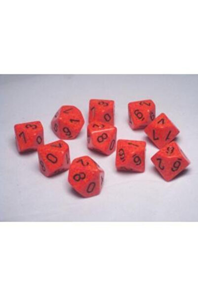 Chessex Speckled Polyhedral Ten d10 Set - Yarn