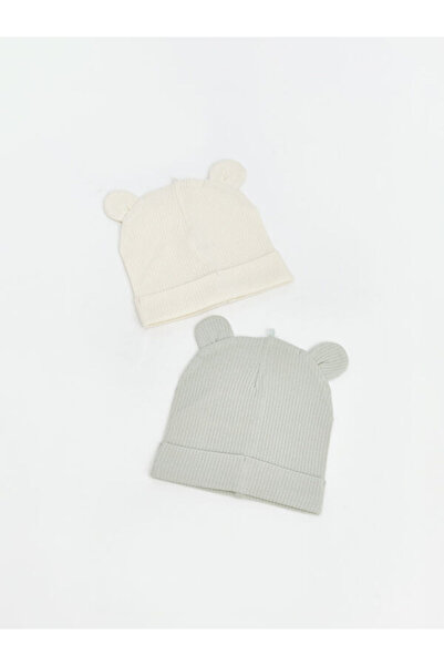 LC Waikiki I Ear Detailed Baby Boy Beanie 2-Pack from Freezen Store