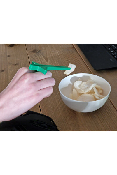 3D snaxx Elde Takılan Atıştırmalık Tutucu – Eller Kirlenmeden Cips ve Atıştır...