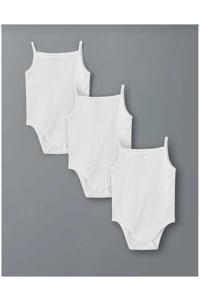 For My Baby Unisex white 6-piece clothing set - with rope belt