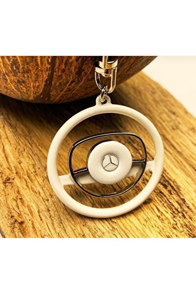 Hunter Metal Keychain with Steering Wheel Design – Stylish & Durable Model