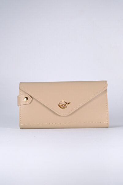 Boleine Women's Large Size Wallet Maria Bl2002 Beige