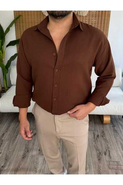 EAS GİYİM Muslin Long Sleeve Shirt