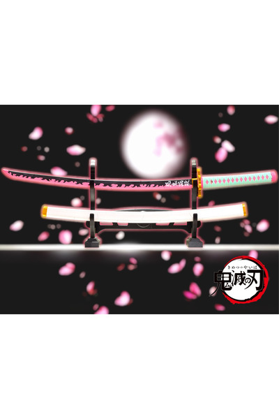 Titrek Toys 100 cm Demon Slayer Mitsuri Kanroji ******** KKKKKKK Kınlı Set - ...