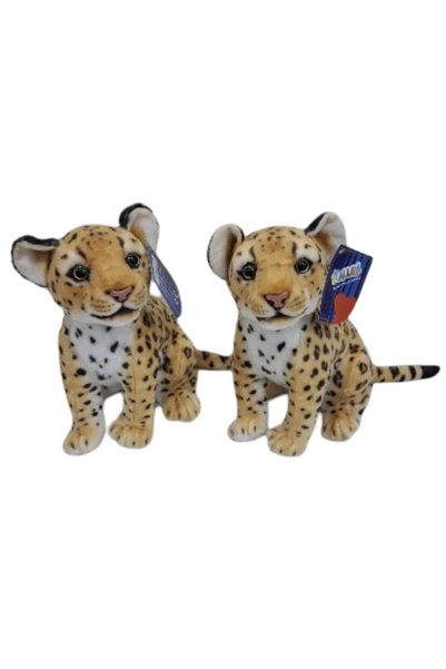 gnsstore 25 CM OTURAN KÜÇÜK KAHVE RENK LEOPAR
