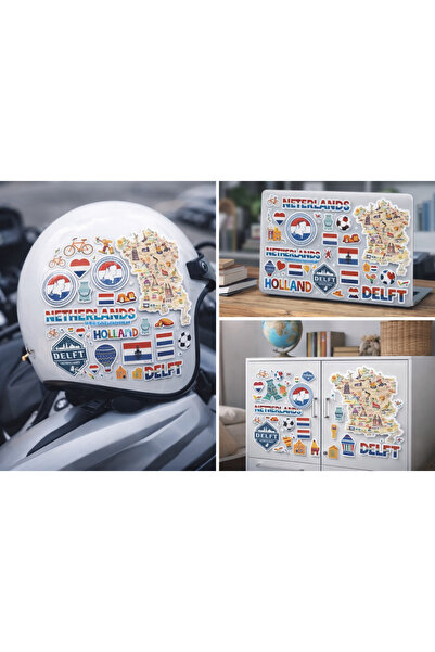 Limitless Design Holland Sticker, Netherlands Sticker, Delft Sticker, Holland...