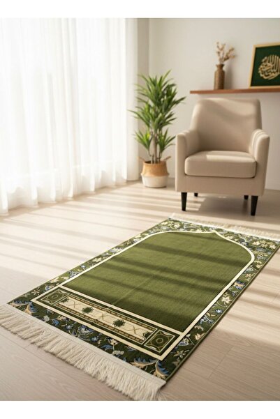 MADA A prayer rug inspired by Medina in a modern style, made of soft fabric a...