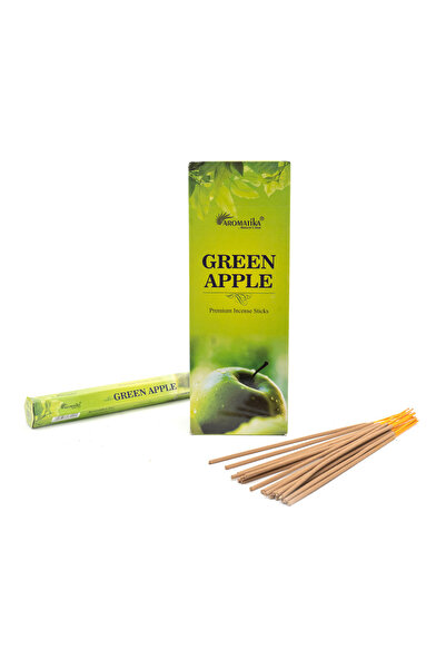 Srctech Yeşil Elma Aromalı Çubuk Tütsü 20 çubuk tütsü