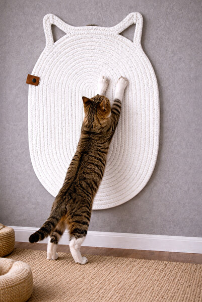 Naspar 100% Organic Thread Sewn Cat Scratching Mat |   Natural, Non-Disassemb...