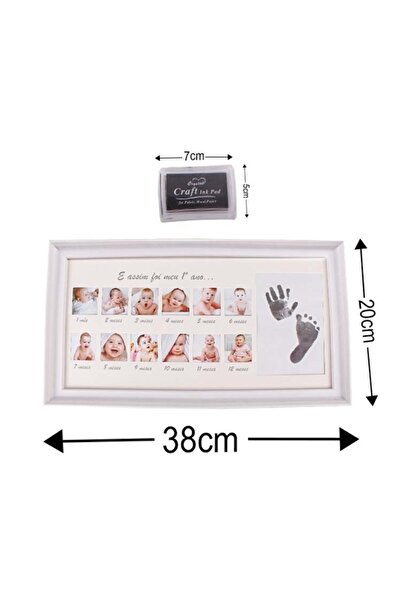 TAVİLOĞLU FOTOĞRAF Yeni Doğan Bebek Fotoğraf Çerçevesi - 20x38cm