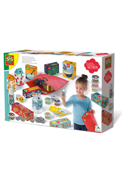 SES Creative Set de cumpărături la supermarket