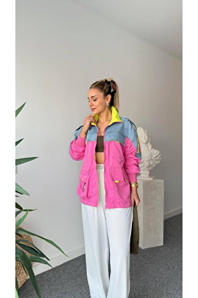 KUN SPORTSWEAR Vintage Denim Piece Trend Design Jacket Oversize