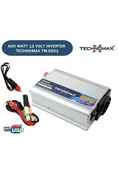 Genel Markalar Teknomax 600w İnverter Dönüştürücü