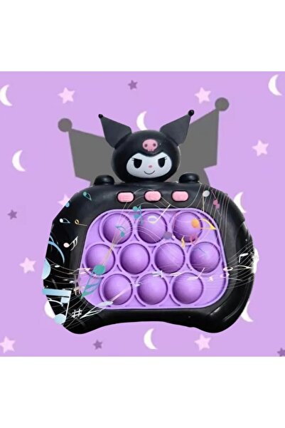 Kuzey YÜKSEK KALİTE MOR SİYAH KUROMİ POPİT YENİ NESİL POPİT OYUNCAK POPİT SES...