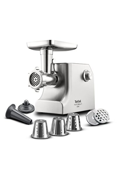 TEFAL Masina de tocat carne HV10 NE858D38, 2200 W, 5,5 kg/min, 8 in 1, Functi...