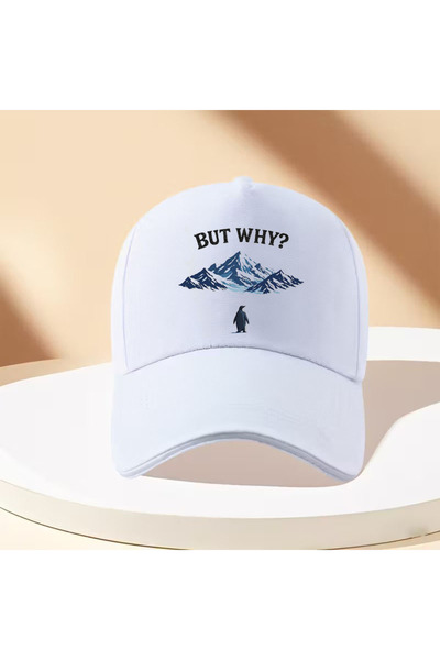 l'eivor Dar de ce? Șapcă cu imprimeu Nihilist Penguin