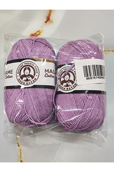 Ören Bayan MADAME COTTON Lila El Örgü İpi (2 Adet)- (Amigurumi İpi) - Renk: 023