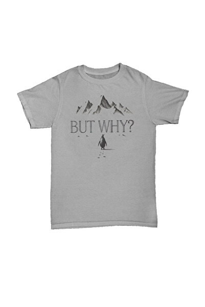 l'eivor But Why? Nihilist Penguin Printed Unisex Cotton T-Shirt
