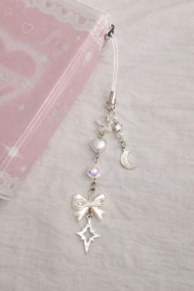 sleyshop حلية على شكل قلب ونجمة وقمر وفراشة من Fairycore، حلية على شكل فيونكة...