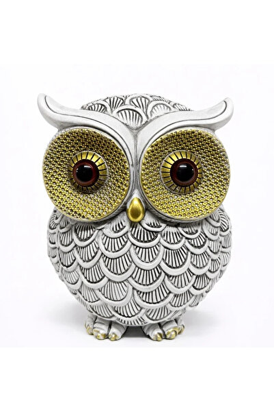 Fırsatkolik 10X7 cm Polyester Owl Figure