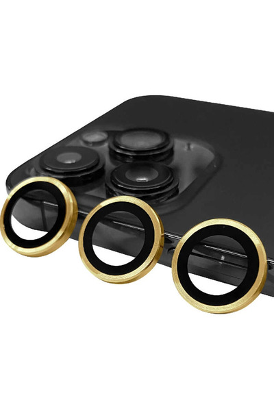 Twin Store مي للواردات ®   عدسة كاميرا آيفون 14 ريز ميتال - ذهبي