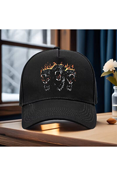 l'eivor Cerberus Fire & Chain Design Štampano Snapback Kapa
