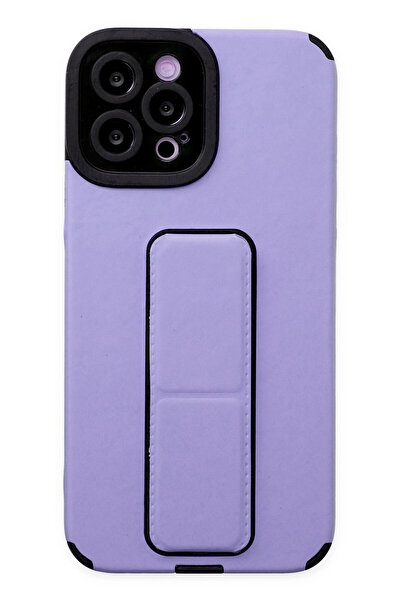 Twin Store Mey Import ®   iPhone 12 Case Mega Stand Silicone - Lilac