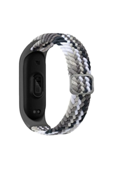 Twin Store استيراد مي® حزام Mi Band 6 - رمادي-أسود