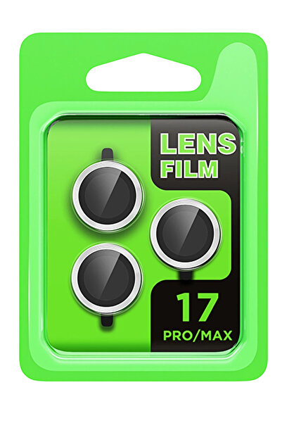 Twin Store مي للواردات ®   عدسة كاميرا آيفون 17 ريز ميتال - فضي