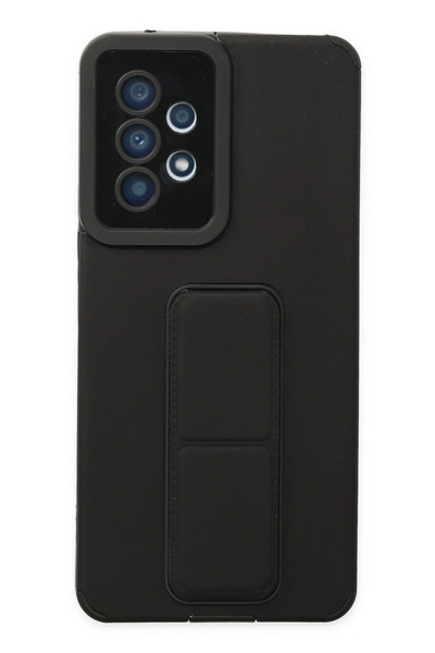 Twin Store ميه للاستيراد ®   حافظة Galaxy A53 5G ميجا ستاند سيليكون - أسود