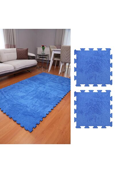 Tekstilnet 30 قطعة مقاس 31x31 سم، ارتفاع 16 ملم، سجادة من القطيفة، سجادة بيدي...