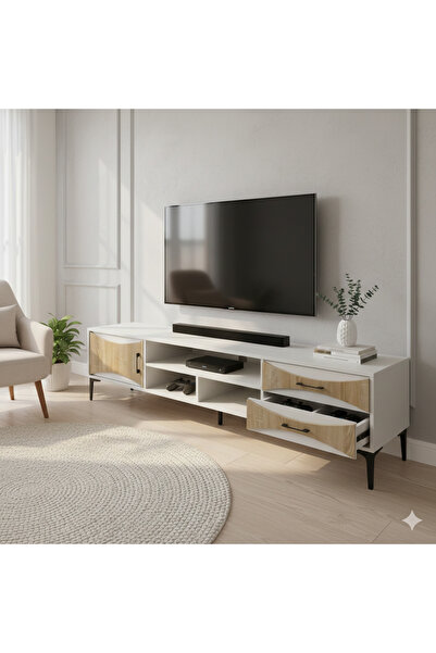 Generic "Grand" Wooden Entertainment Console – 180 cm for a Premium Cinema Ex...