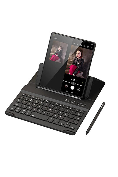 Twin Store مي للواردات ®   لوحة مفاتيح قابلة للطي من يونيفرسال يونيفرسال - أسود