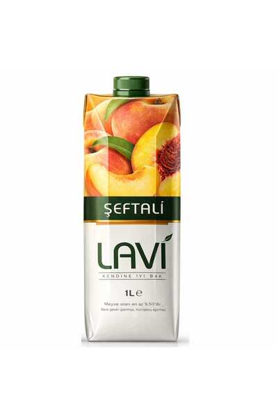 Siverek Gross Lavi Şeftali Meyve Suyu 1 L – İlave Şekersiz, Doğal Meyve İçeceği