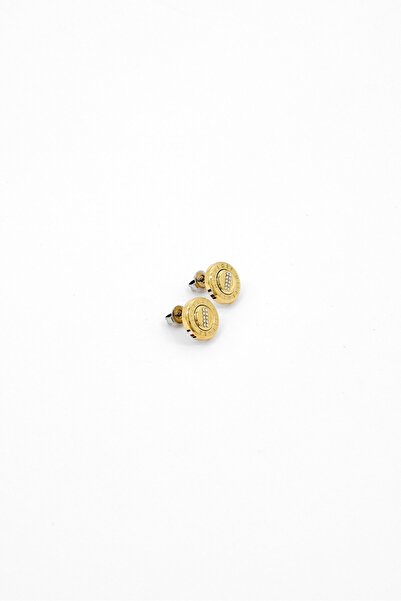 Tommy Hilfiger Women 2780646 Stainless Steel Hardware Stud Earrings, Gold