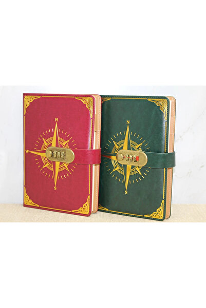 TTT Special Design Password Leather Notebook