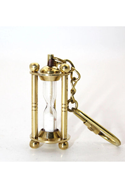 TTT Brass Hourglass Keychain Model 2